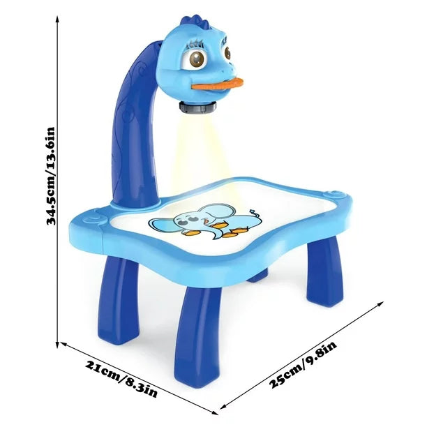 Mesa de proyector de dibujo para niños