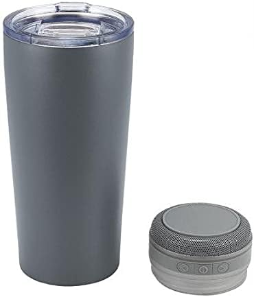 Vaso Térmico de Acero Inoxidable con Tapa Hermética  con Bocina Bluetooth y destapador