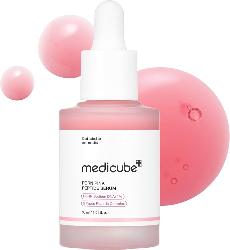 Medicube Suero de Péptidos de ADN de Salmón PDRN Rosa