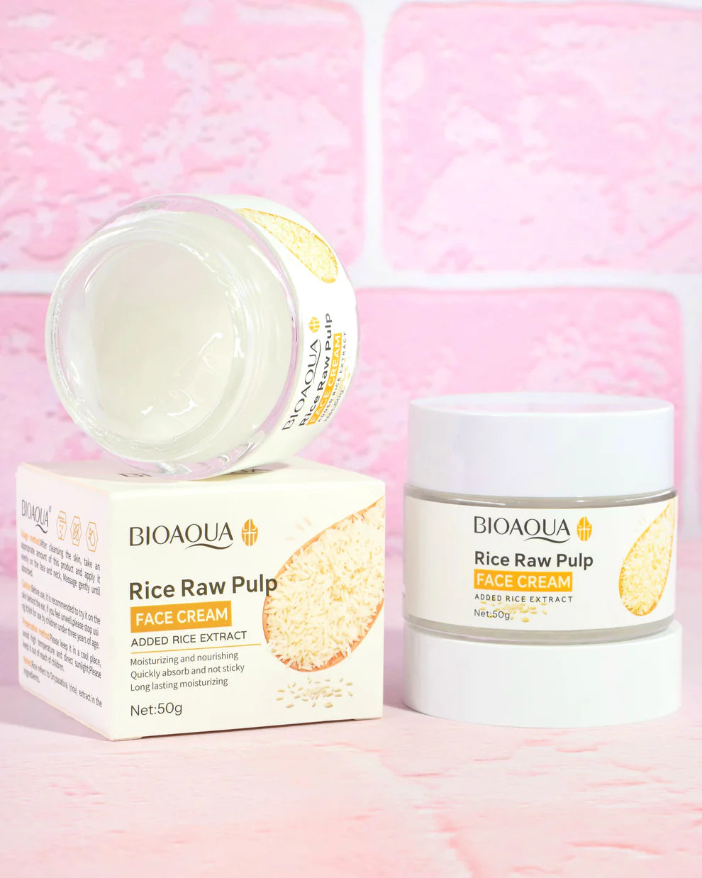 Kit  Aclarante de Arroz Bioaqua